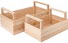 VBS wooden boxes with handle