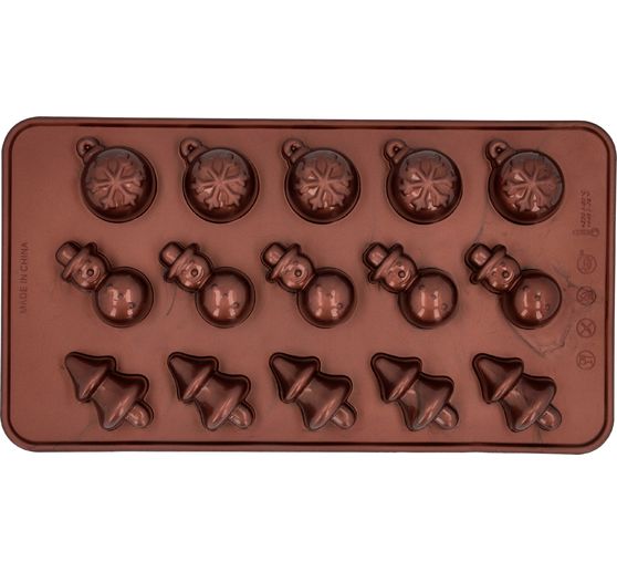 Silicone praline moulds "Christmas"