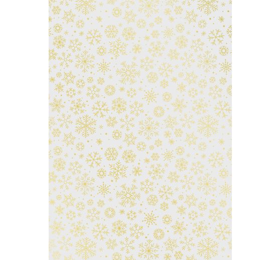 Transparant papier-set "Kerstmis" goud/zilver