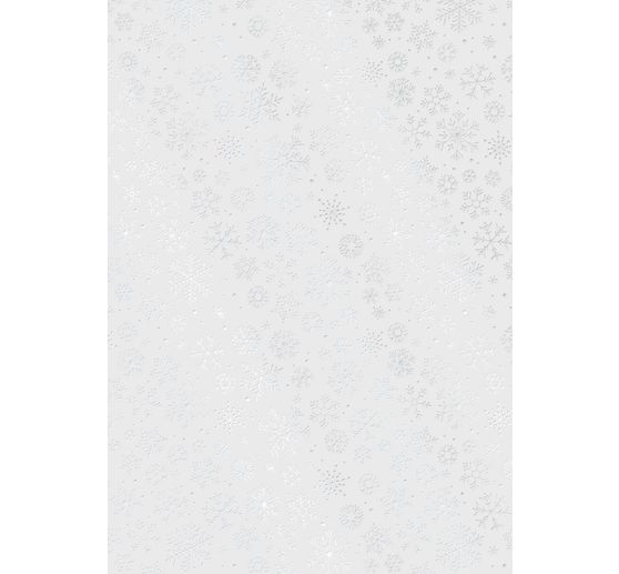 Transparant papier-set "Kerstmis" goud/zilver