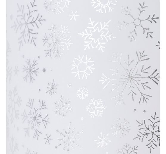 Transparant papier-set "Kerstmis" goud/zilver