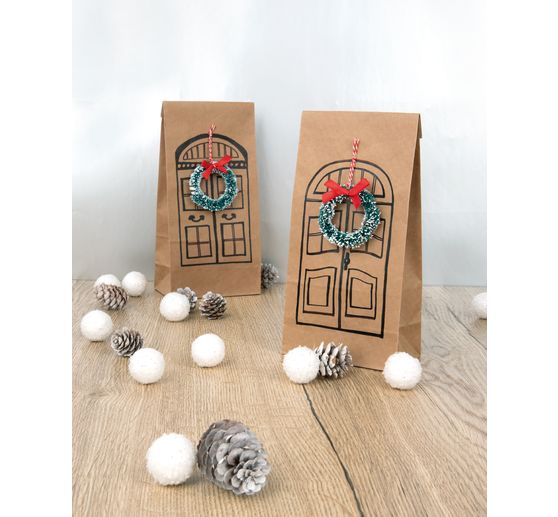 Miniatuur kerstkransen