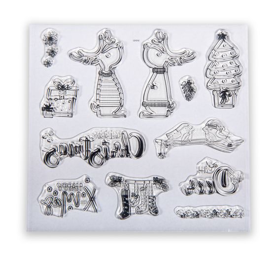 Clear Stamps "Rendier vrienden"