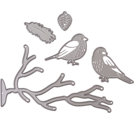 Punching template "Birds"