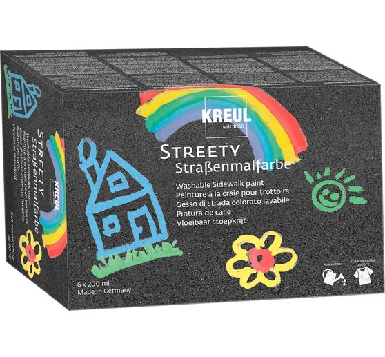 KREUL Streety street paint "Set of 6"