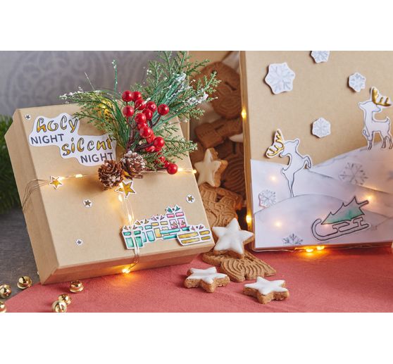 VBS Sjabloon set "Merry Christmas"