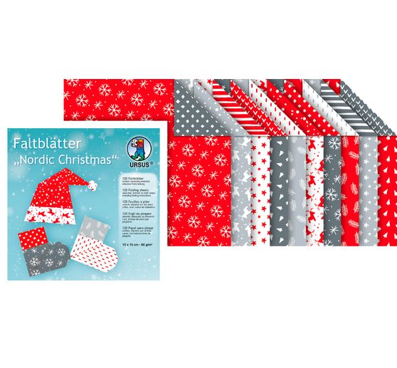 Vouwpapier "Nordic Christmas"