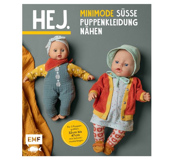 Boek "HEJ. Minimode - Süsse Puppenkleidung nähen"