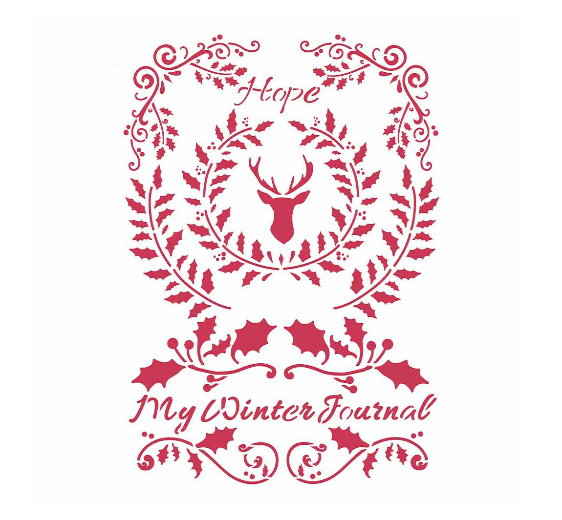 Sjabloon "Winter Journal"