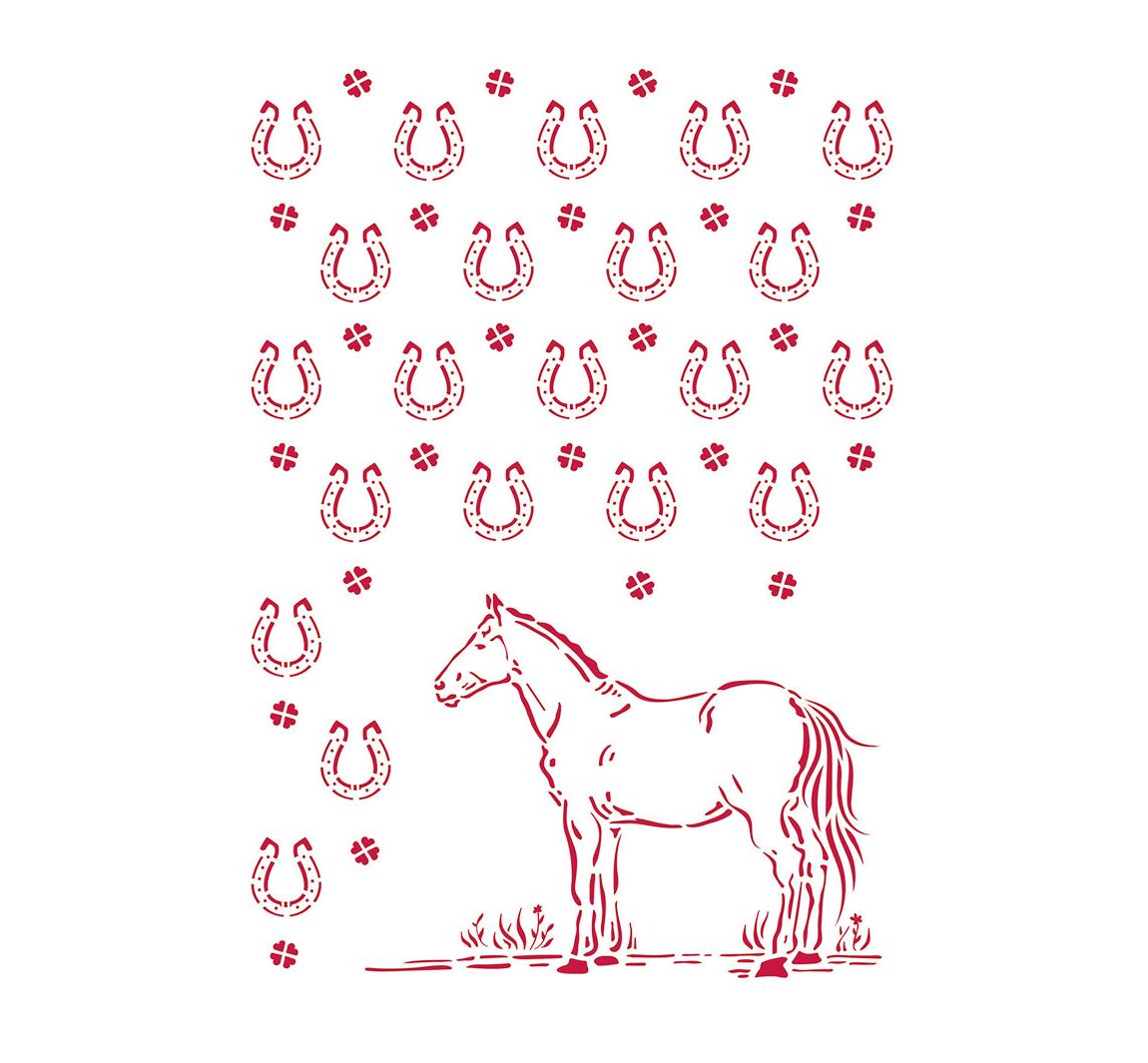 Sjabloon "Horse Shoe"