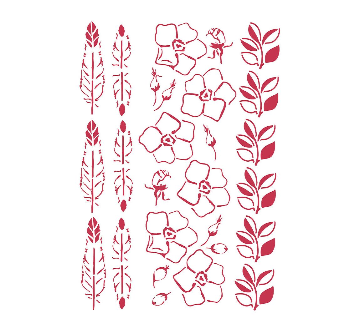 Sjabloon "Boho Floral"