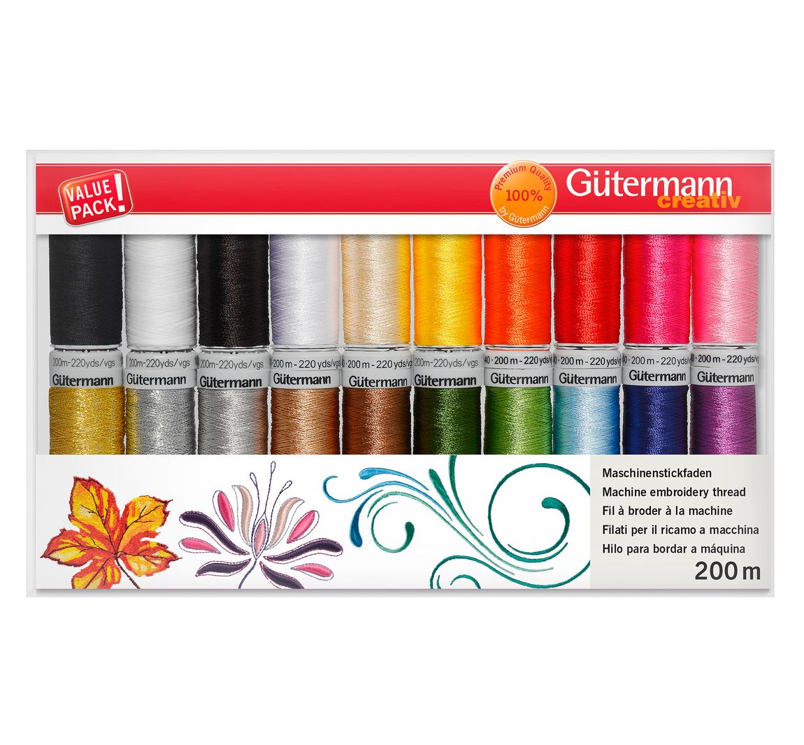 Gütermann Machine borduurgaren set