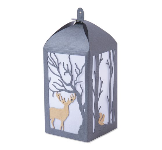 Sizzix Thinlits ponssjabloon "Woodland Lantern"