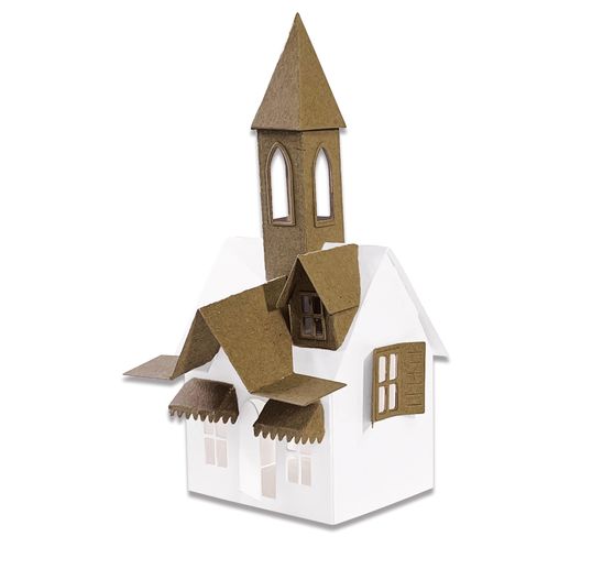Sizzix Thinlits Punching template-set "Village Collection by Tim Holtz"