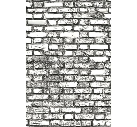 Sizzix 3D embossing template "Mini Brickwork by Tim Holtz"