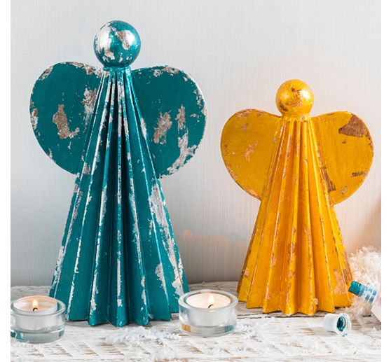 Christmas Angel, papier-mâché