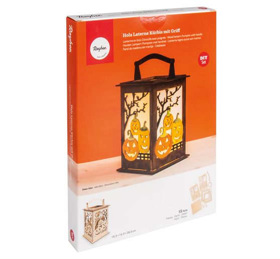 Houten Lantaarn "Halloween"