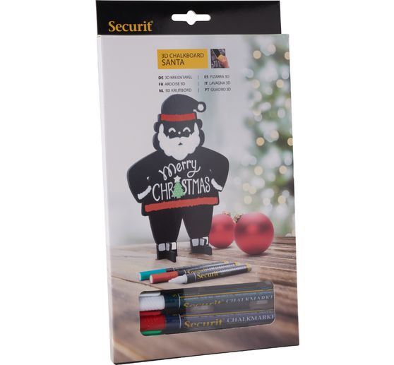 Chalkboard "Santa Claus"