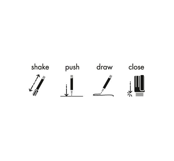 Marabu YONO Marker-set "METALLIC"