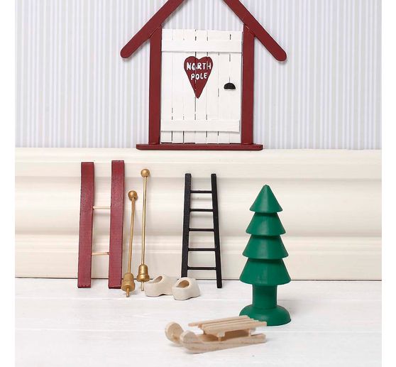 Knutselkit Secret Santa deur "Elf Door"
