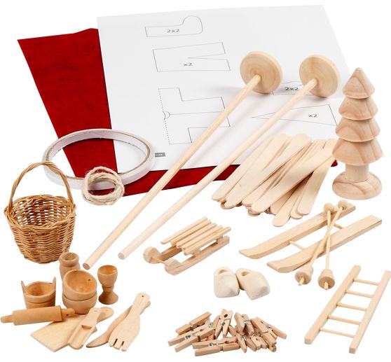 Knutselkit Secret Santa deur "Elf Door"