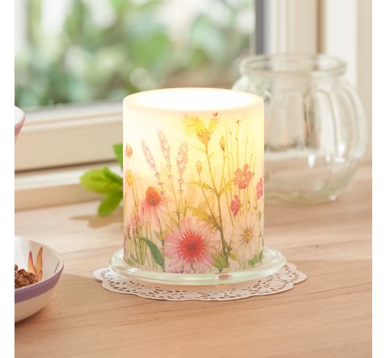 Servet "Kleurrijke bloemenweide"