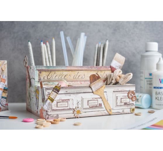 VBS Utensil box met 6 vakken