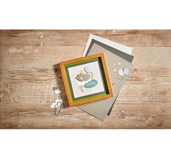 Sizzix Thinlits punch template "Hello Baby"
