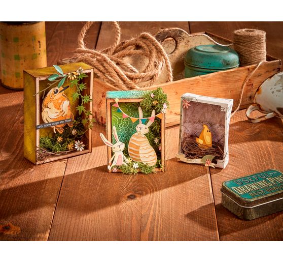 Sizzix Thinlits punch template "Bird & Egg Colorize by Tim Holtz"