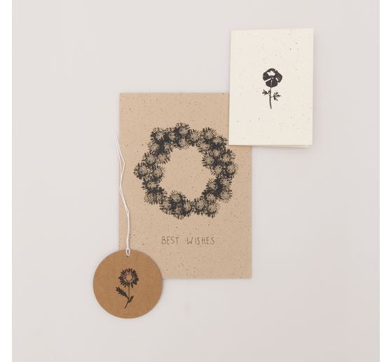 Stamp set XL "Wildflowers"