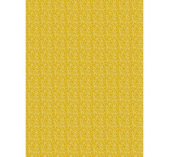 Décopatch paper "Flying Dots Saffron Yellow"