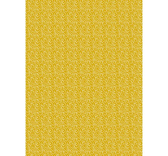 Décopatch paper "Flying Dots Saffron Yellow"