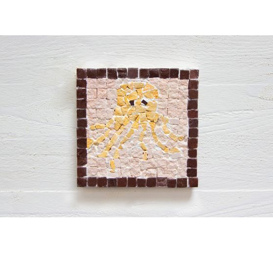 Mosaic wooden frame