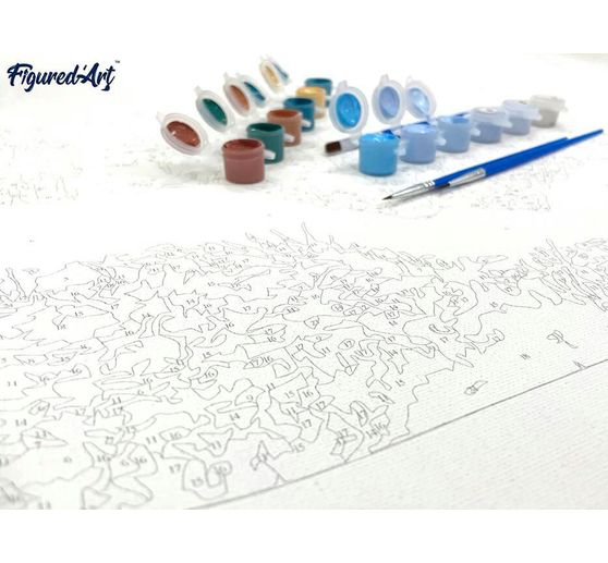 Schilderen op nummers "Van Gogh - Sterrennacht"