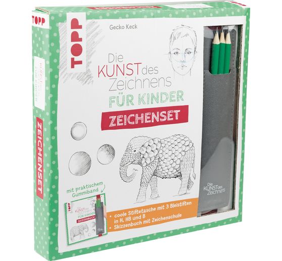 Book "Die Kunst des Zeichnens für Kinder Zeichenset"