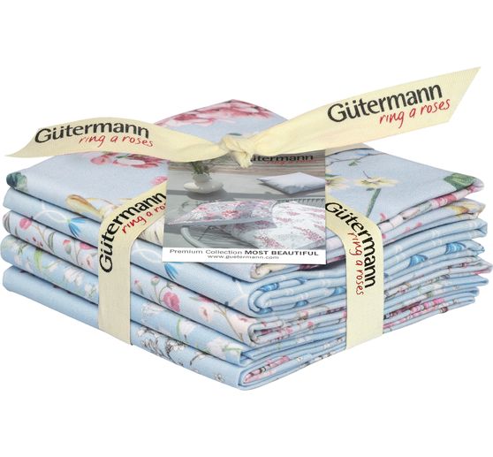 Gütermann fabric package "Most Beautiful", sky blue