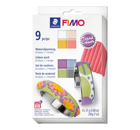 FIMO Creatieve Set "Bangle", Trend kleuren