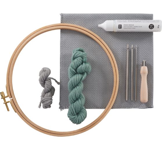 Rico Design Punch Needle pakket "Lagurus" 