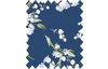 Cotton fabric "Most Beautiful" Lily of the valley blue