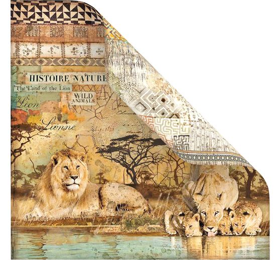 Scrapbook blok "Savana"
