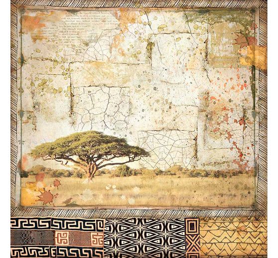 Scrapbook blok "Savana"