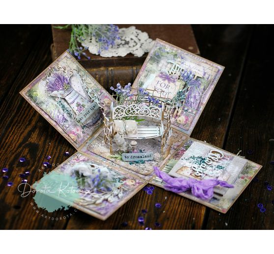 Scrapbook blok "Provence"