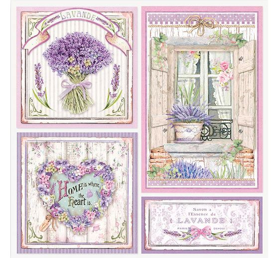 Scrapbook blok "Provence"
