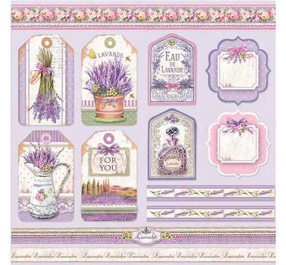 Scrapbook blok "Provence"