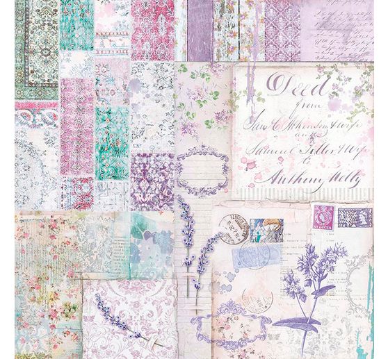 Scrapbook blok "Provence"