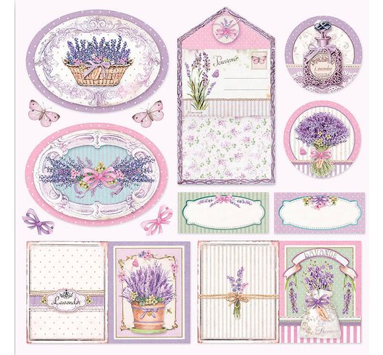 Scrapbook blok "Provence"
