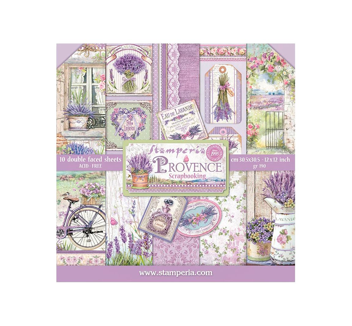 Scrapbook blok "Provence"