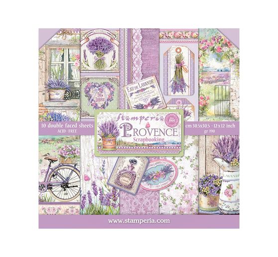 Scrapbook block "Provence"