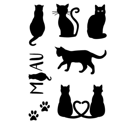 Clear Stamps "Katten"