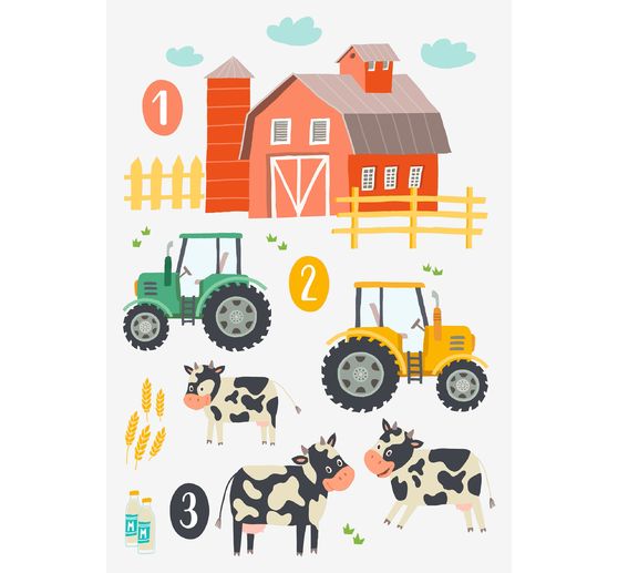 Raamsticker "Boerderij"